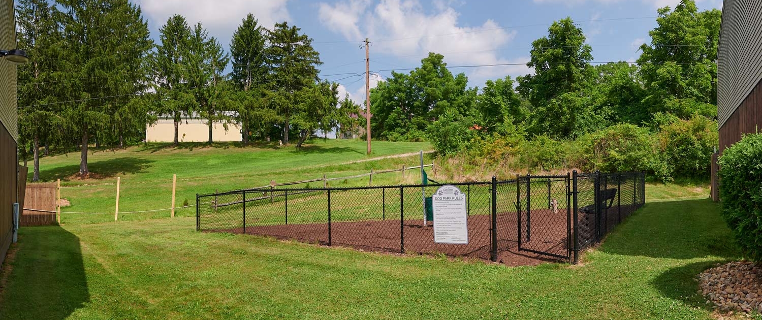 Slate Creek Apartments and Townhomes Dog Park Detail