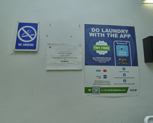 Slate Creek Apartments and Townhomes Laundry Area Detail