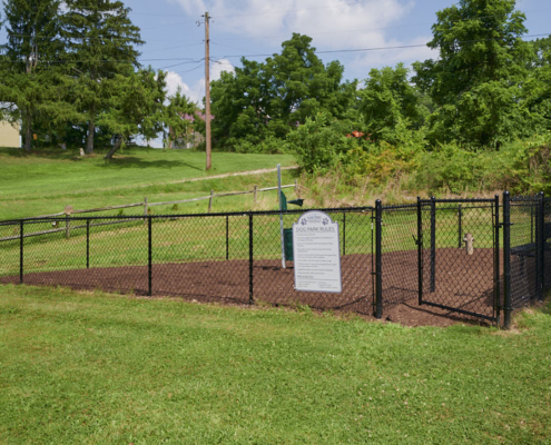 Slate Creek Apartments and Townhomes Dog Park Detail