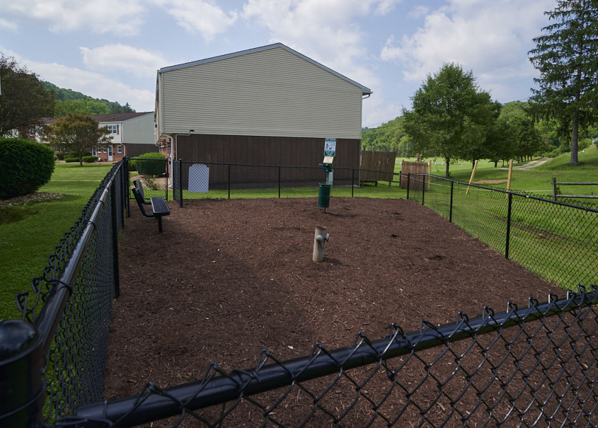 Slate Creek Apartments and Townhomes Dog Park Detail