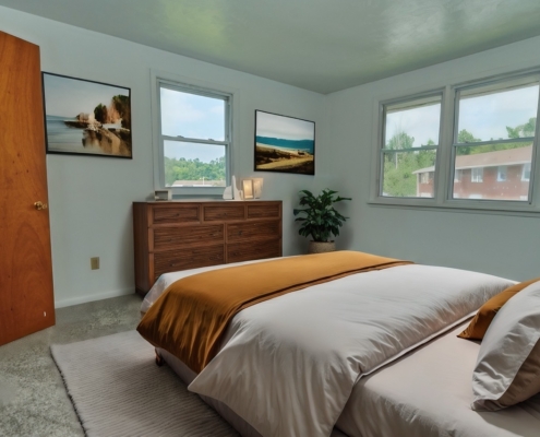 Slate Creek Apartments and Townhomes Bedroom Detail 3